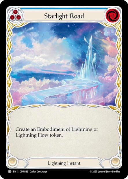 Starlight Road OMN189 (Omens of the Third Age)  - Rainbow Foil