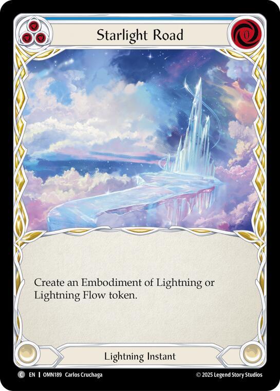 Starlight Road OMN189 (Omens of the Third Age)  - Rainbow Foil