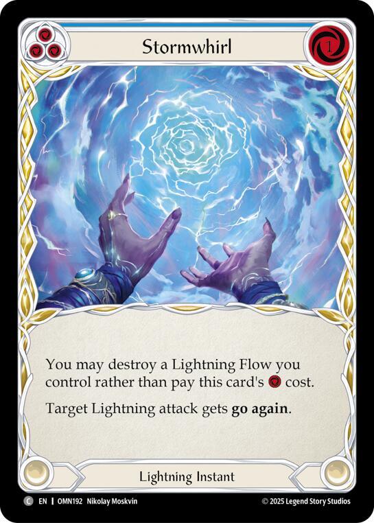 Stormwhirl OMN192 (Omens of the Third Age)  - Rainbow Foil