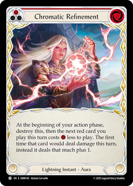 Chromatic Refinement OMN193 (Omens of the Third Age)  - Rainbow Foil