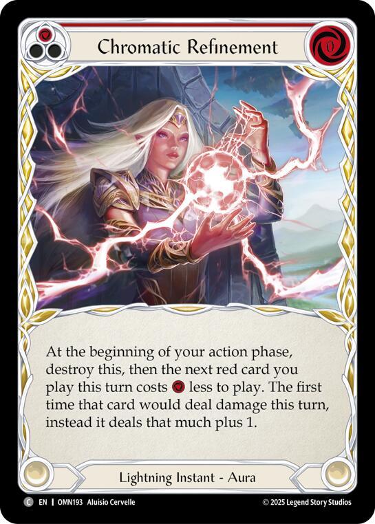 Chromatic Refinement OMN193 (Omens of the Third Age)  - Rainbow Foil