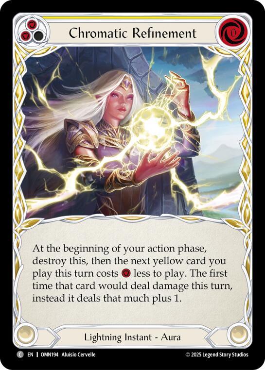 Chromatic Refinement OMN194 (Omens of the Third Age)  - Rainbow Foil