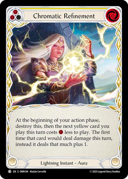Chromatic Refinement OMN194 (Omens of the Third Age)  - Rainbow Foil