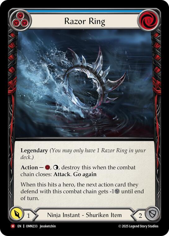 Razor Ring OMN233 (Omens of the Third Age) 