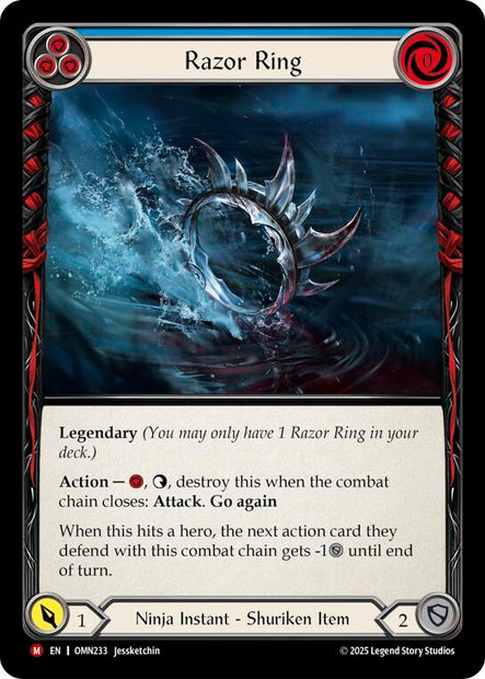 Razor Ring OMN233 (Omens of the Third Age) 