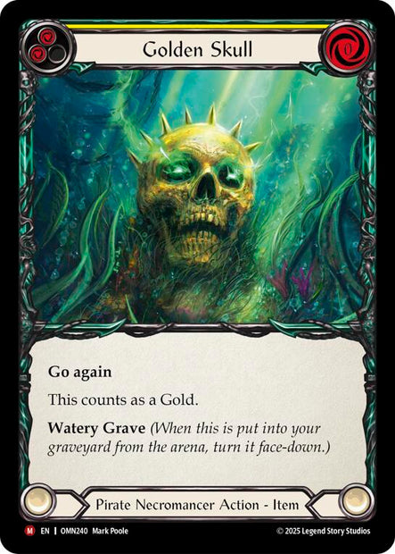 Golden Skull OMN240 (Omens of the Third Age) 