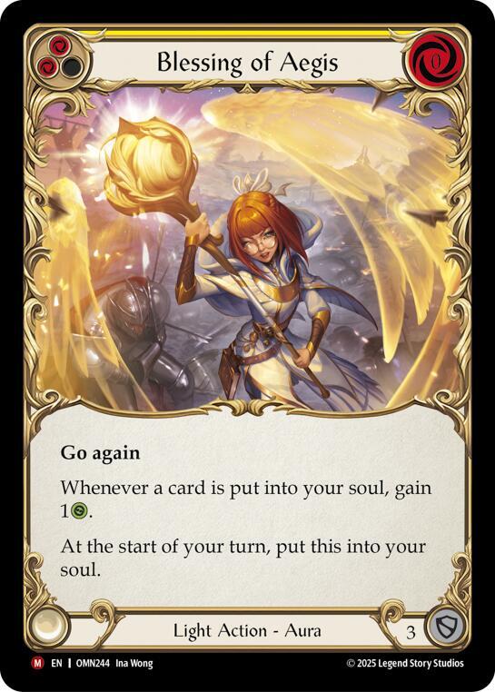 Blessing Of Aegis OMN244 (Omens of the Third Age) 