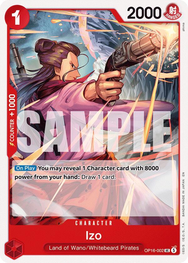 Izo OP16-002 (The Time of Battle) 