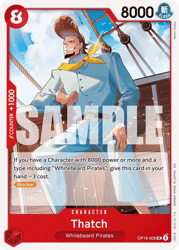 Thatch OP16-005 (The Time of Battle) 