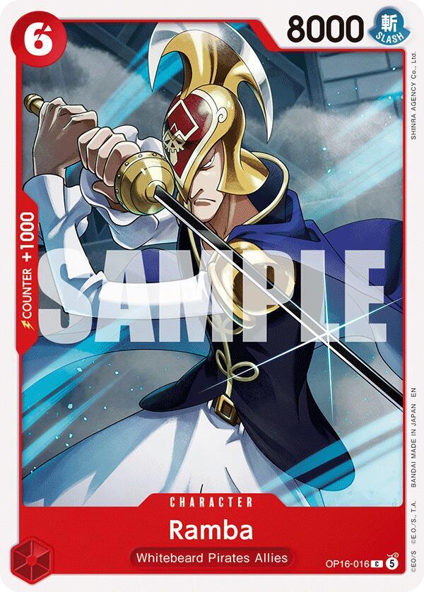 Ramba OP16-016 (The Time of Battle) 