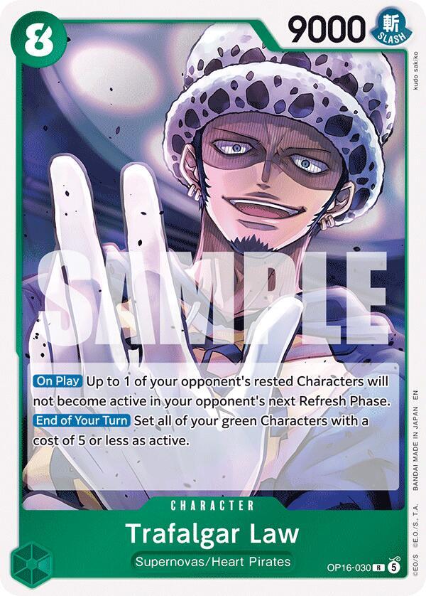 Trafalgar Law OP16-030 (The Time of Battle) 
