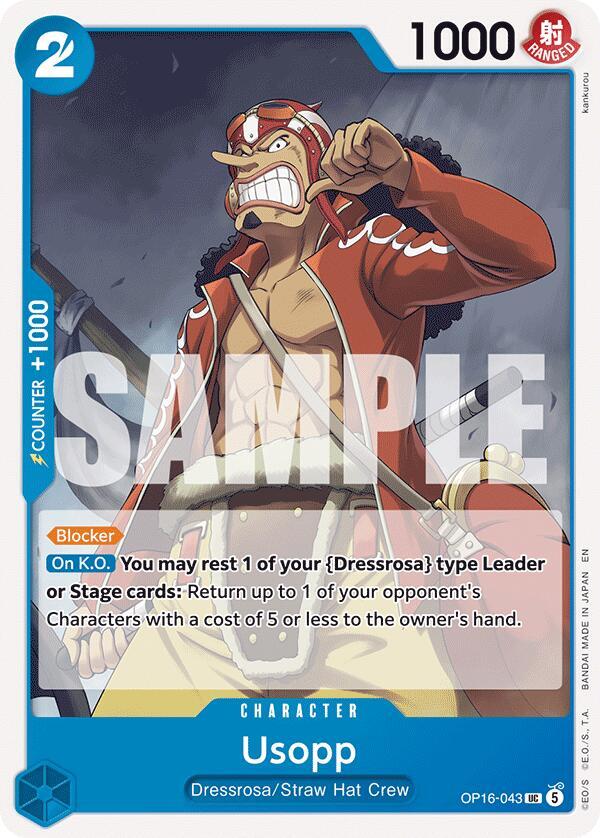 Usopp OP16-043 (The Time of Battle) 