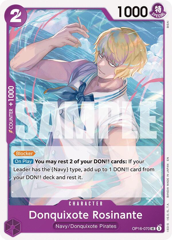 Donquixote Rosinante OP16-070 (The Time of Battle) 