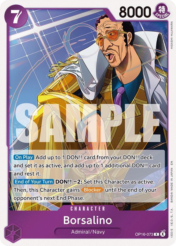 Borsalino OP16-073 (The Time of Battle)  - Foil
