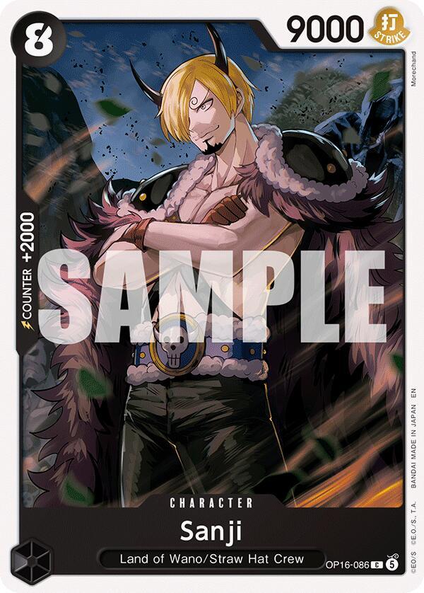 Sanji OP16-086 (The Time of Battle) 