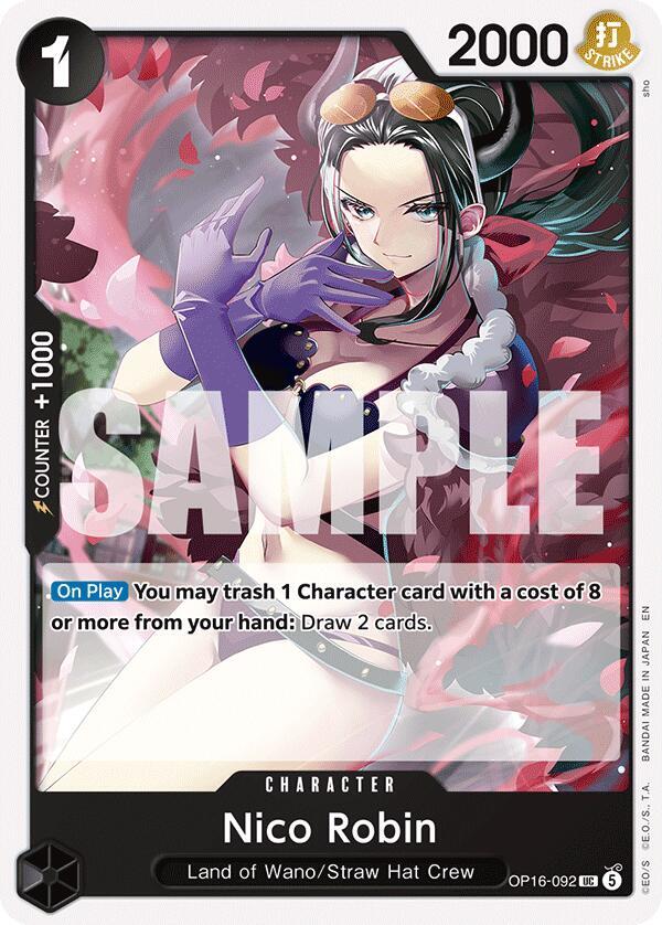 Nico Robin OP16-092 (The Time of Battle) 