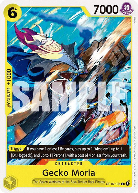 Gecko Moria OP16-105 (The Time of Battle) 