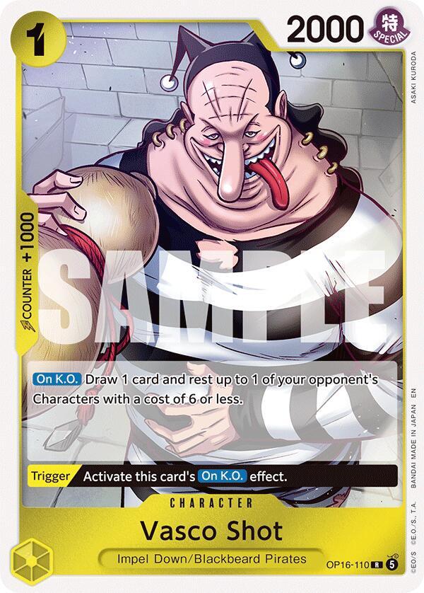 Vasco Shot OP16-110 (The Time of Battle)  - Foil