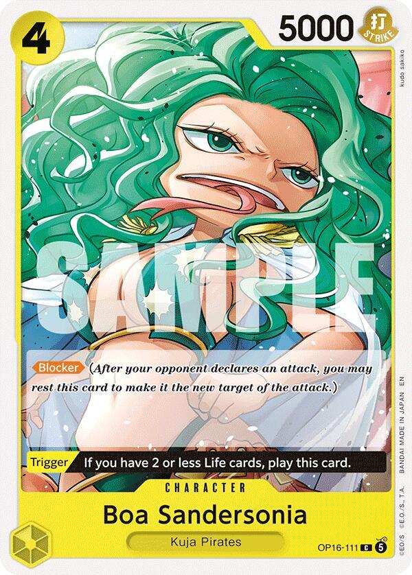 Boa Sandersonia OP16-111 (The Time of Battle) 