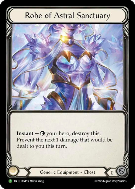 Robe Of Astral Sanctuary LGS453 (Flesh and Blood: Promo Cards)  - Cold Foil