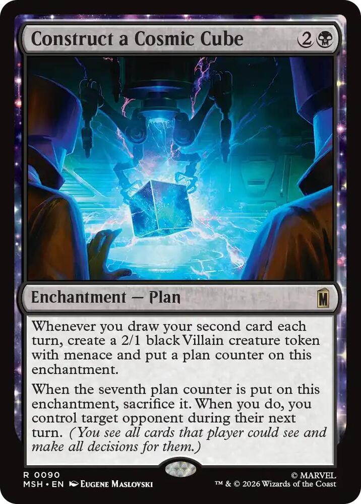 Construct a Cosmic Cube 90 (Marvel Super Heroes)  - Foil