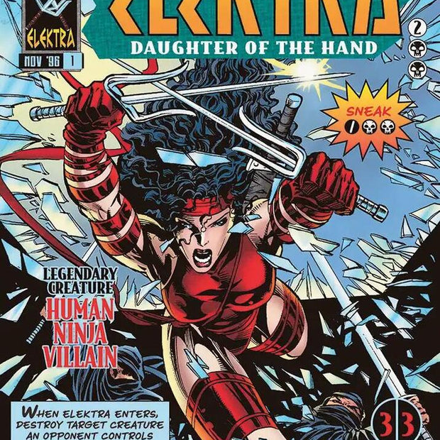 Elektra, Daughter of the Hand 395 (Marvel Super Heroes)  - Borderless Foil