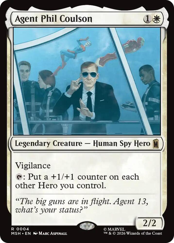 Agent Phil Coulson 4 (Marvel Super Heroes)  - Foil