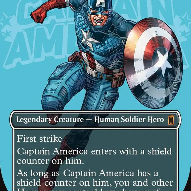 Captain America, Super-Soldier 352 (Marvel Super Heroes)  - Borderless