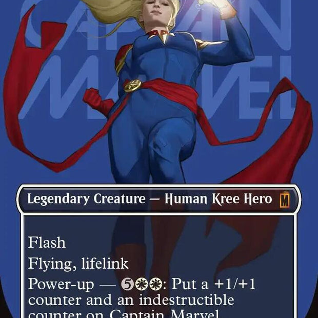 Captain Marvel Earths Protector Borderless 0354 354 (Marvel Super Heroes)  - Borderless