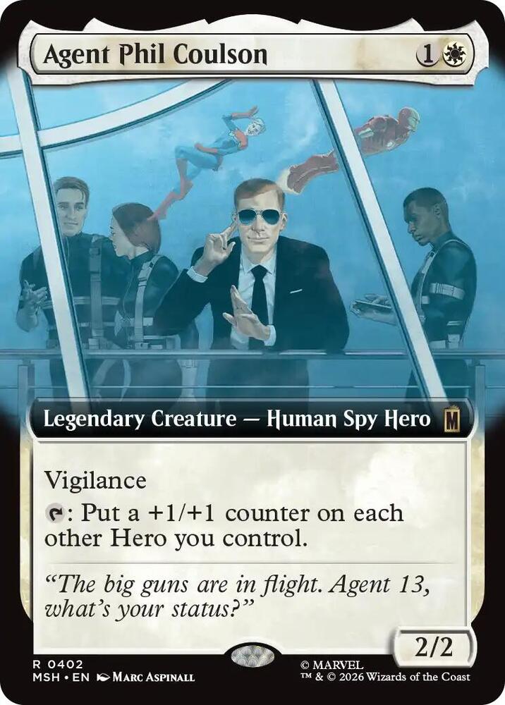 Agent Phil Coulson 402 (Marvel Super Heroes)  - Extended Art