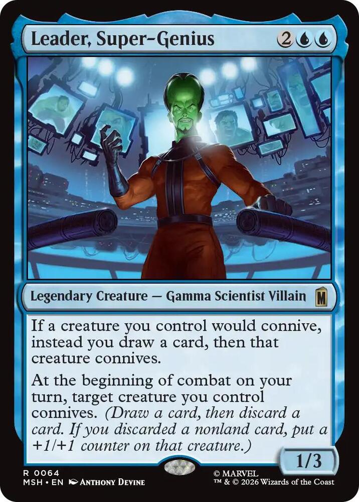 Leader Super Genius 64 (Marvel Super Heroes) 
