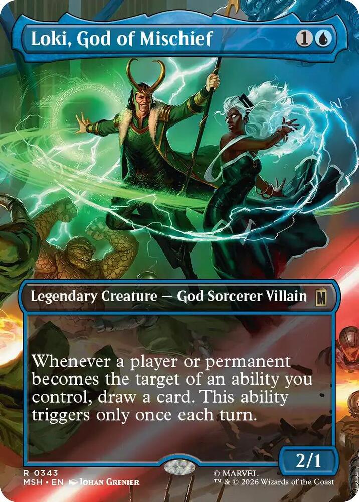 Loki, God of Mischief 343 (Marvel Super Heroes)  - Borderless