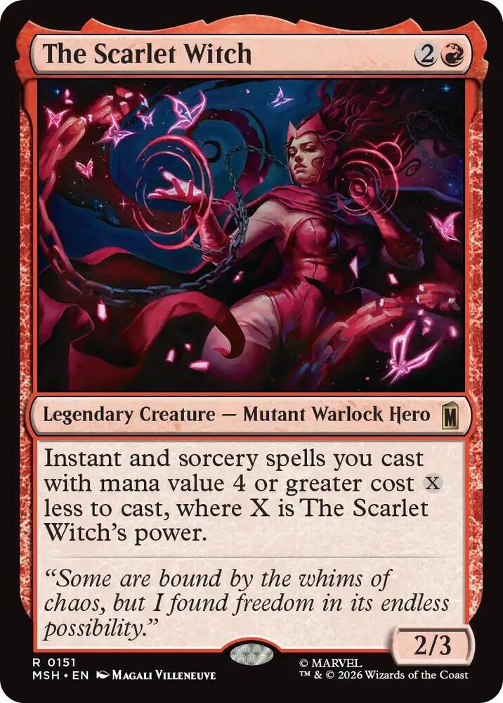The Scarlet Witch 151 (Marvel Super Heroes) 