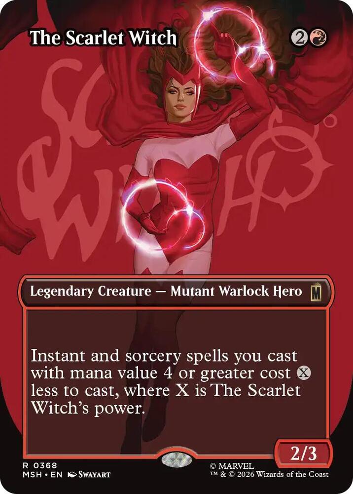 The Scarlet Witch 368 (Marvel Super Heroes)  - Borderless