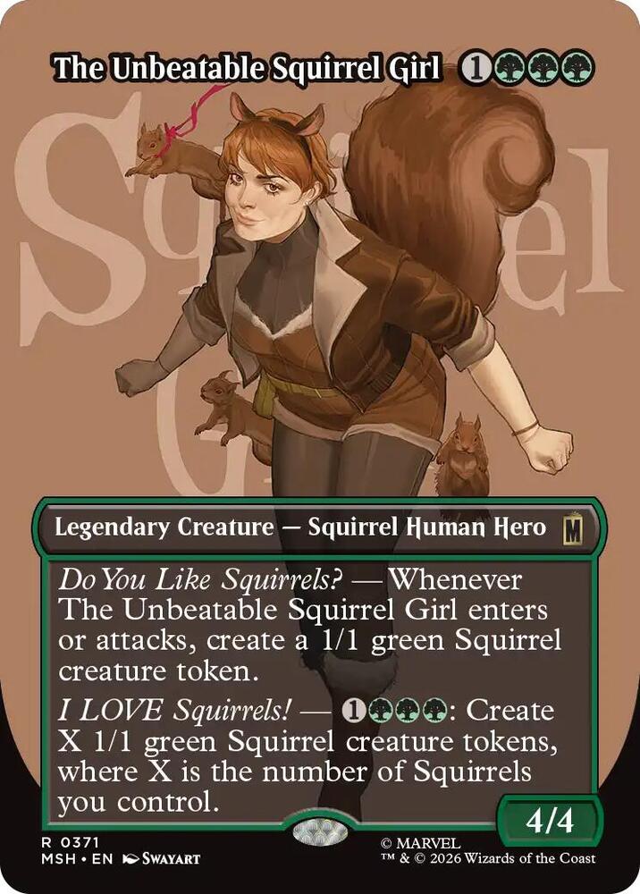 The Unbeatable Squirrel Girl 371 (Marvel Super Heroes)  - Borderless