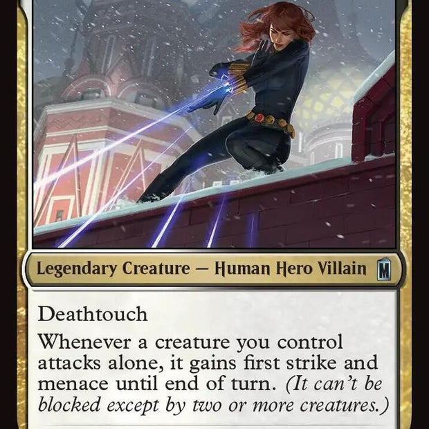 Black Widow, Double Agent 208 (Marvel Super Heroes)  - Foil