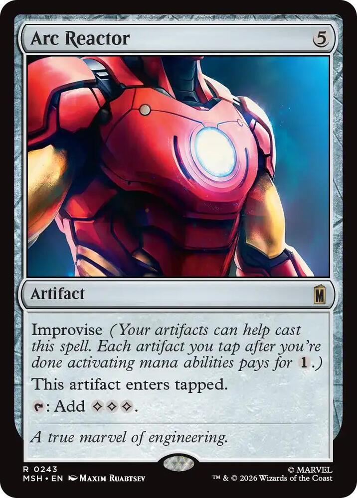Arc Reactor 243 (Marvel Super Heroes) 