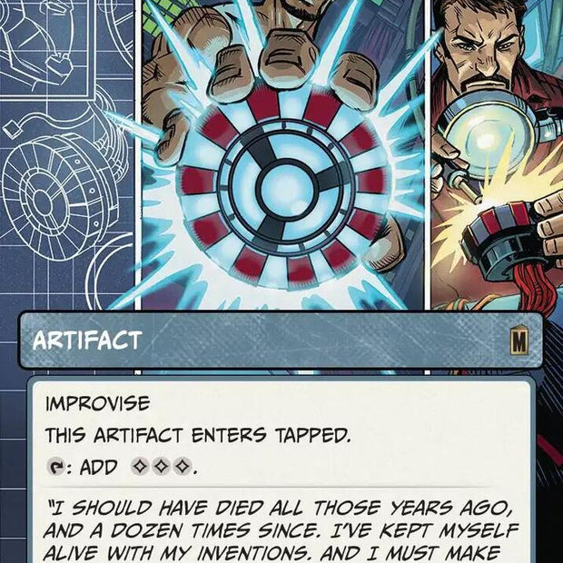 Arc Reactor 310 (Marvel Super Heroes)  - Showcase Foil