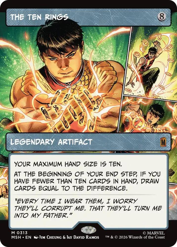 The Ten Rings 313 (Marvel Super Heroes)  - Showcase Foil