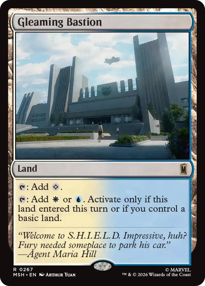 Gleaming Bastion 267 (Marvel Super Heroes)  - Foil