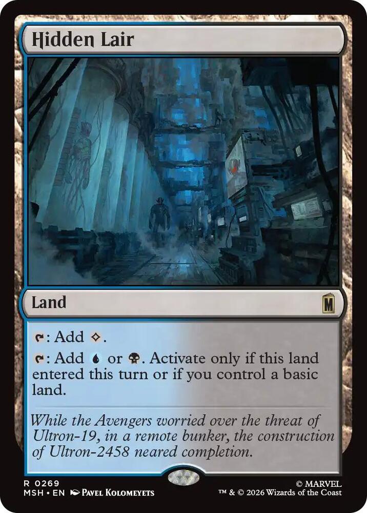 Hidden Lair 269 (Marvel Super Heroes)  - Foil