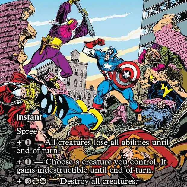 Final Showdown 45 (Marvel Universe Eternal-Legal)  - Borderless