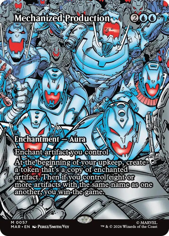 Mechanized Production 57 (Marvel Universe Eternal-Legal)  - Borderless