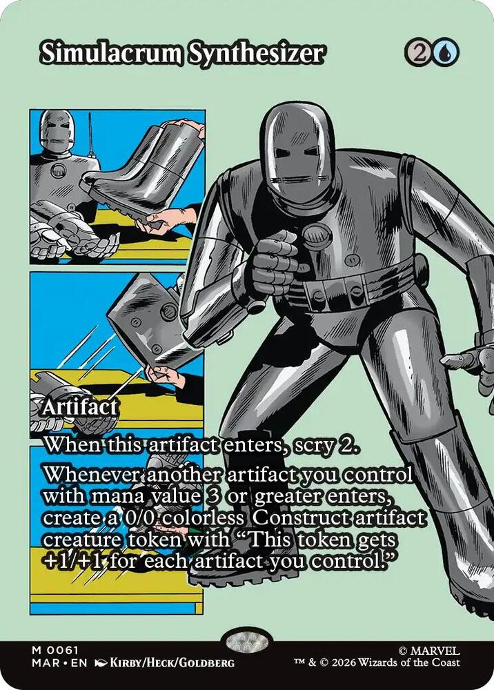 Simulacrum Synthesizer 61 (Marvel Universe Eternal-Legal)  - Borderless
