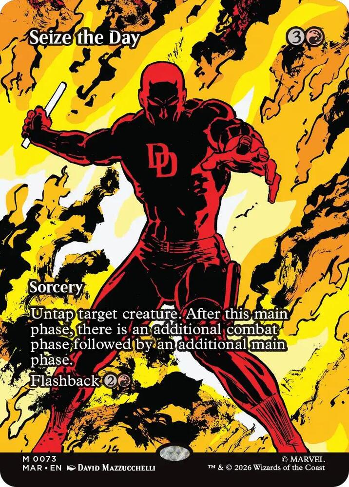 Seize the Day 73 (Marvel Universe Eternal-Legal)  - Borderless