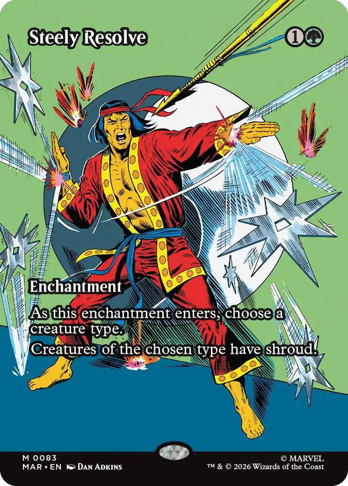 Steely Resolve 83 (Marvel Universe Eternal-Legal)  - Borderless