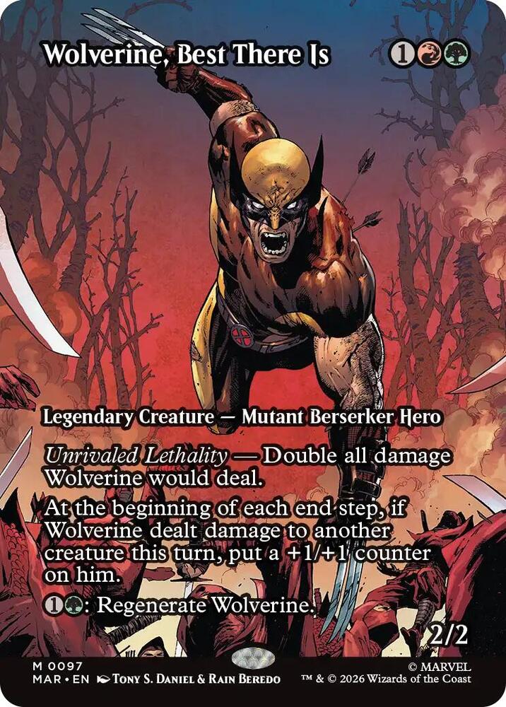 Wolverine, Best There Is 97 (Marvel Universe Eternal-Legal)  - Borderless