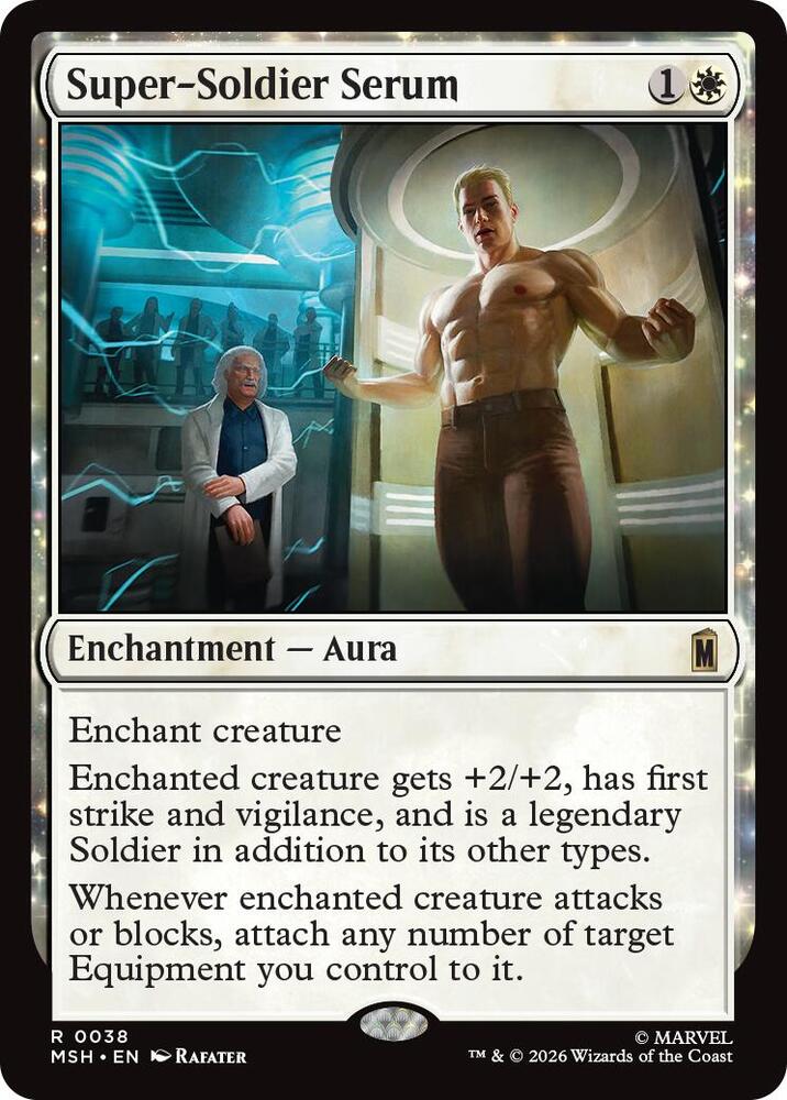 Super Soldier Serum 38 (Marvel Super Heroes) 