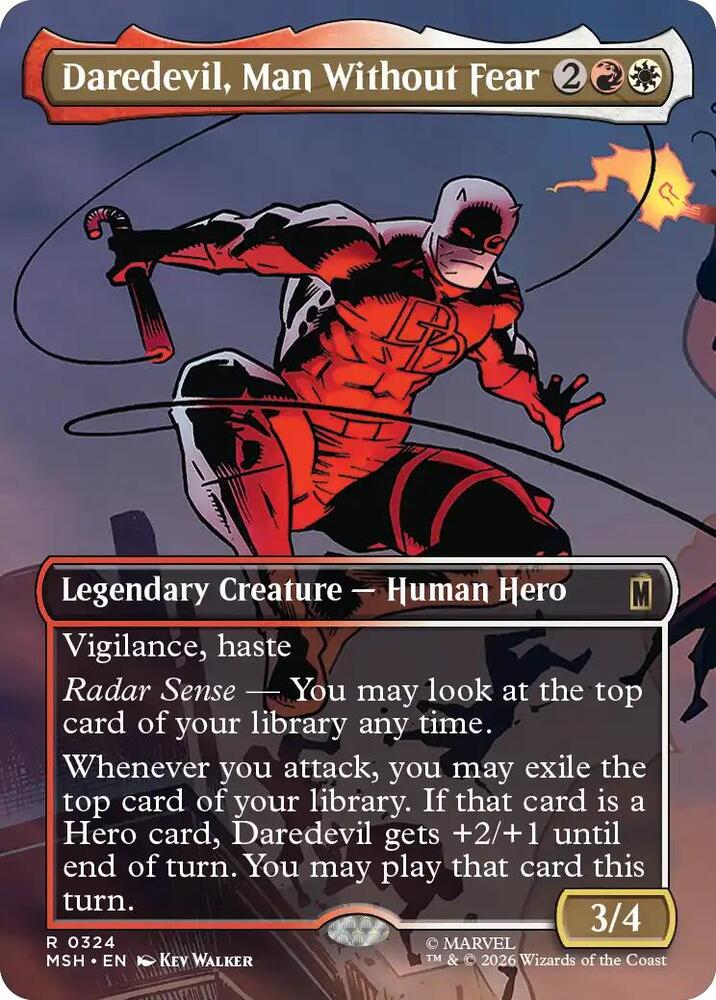 Daredevil, Man Without Fear 324 (Marvel Super Heroes)  - Borderless