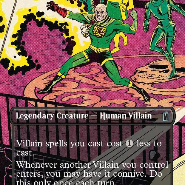 Baron Strucker, HYDRA Overlord 315 (Marvel Super Heroes)  - Borderless Foil